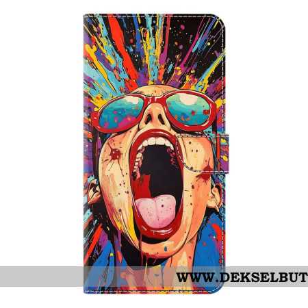 Folio Deksel Til Samsung Galaxy S26 Plus Skrikgraffiti