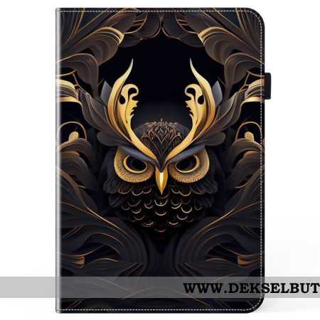 Folio Deksel Til Samsung Galaxy Tab S10 Plus Gyllen Ugle