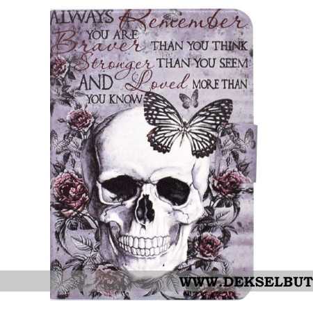 Folio Deksel Til Samsung Galaxy Tab S11 Hodeskalle