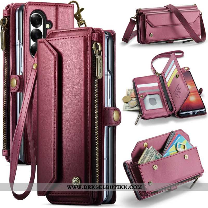 Folio Deksel Til Samsung Galaxy Z Fold 7 Caseme-lommebok