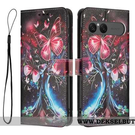 Folio Deksel Til Sony Xperia 10 Vii Øyenstikkertre