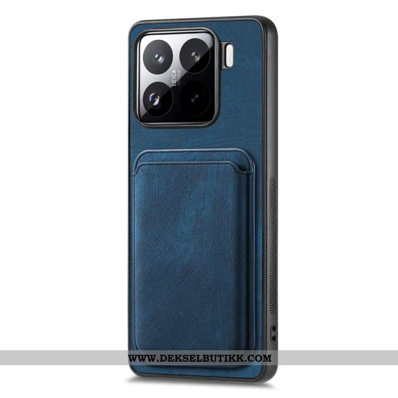 Folio Deksel Til Xiaomi 15 Retro Med Avtakbar Kortholder