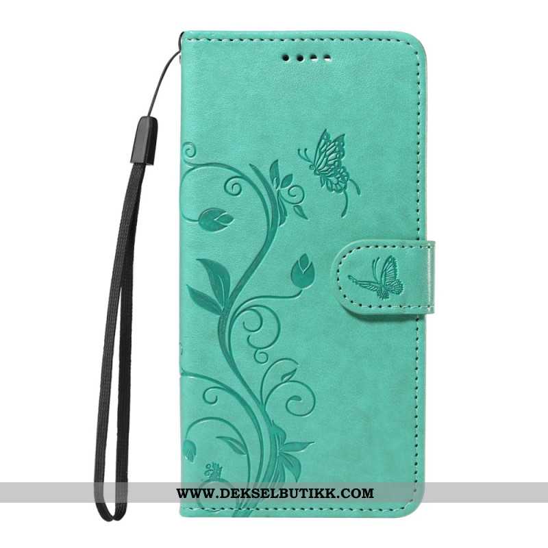 Folio Deksel Til Xiaomi 15 Ultra Blomstermønster