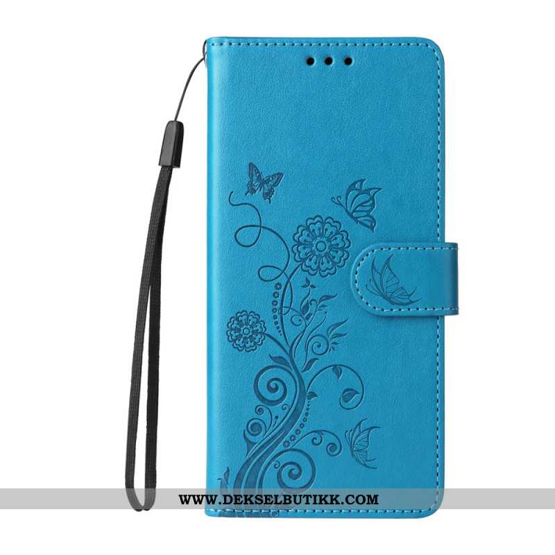 Folio Deksel Til Xiaomi 15t Blomster