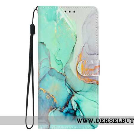 Folio Deksel Til Xiaomi 15t Grønn Marmor