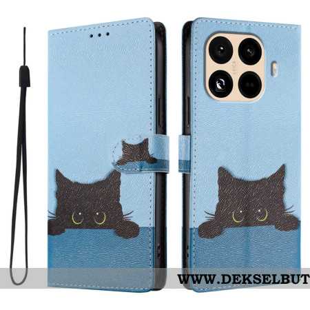 Folio Deksel Til Xiaomi 15t Pro Svart Katt