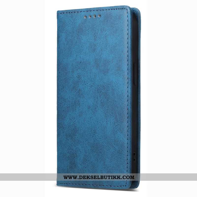 Folio Deksel Til Xiaomi Redmi Note 14 4g Vintage Rfid-blokkering