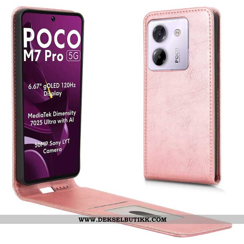 Folio Deksel Til Xiaomi Redmi Note 14 5g Kort Holder