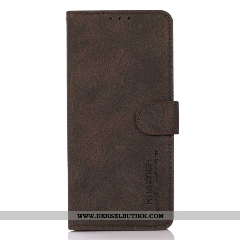 Folio Deksel Til Xiaomi Redmi Note 14 5g Teksturert Effekt Khazneh