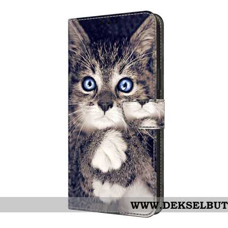 Folio Deksel Til Xiaomi Redmi Note 14 Pro 4g Katt