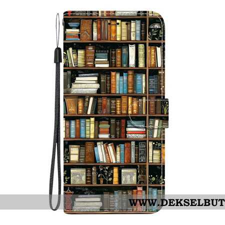 Folio Deksel Til Xiaomi Redmi Note 15 5g Bibliotek