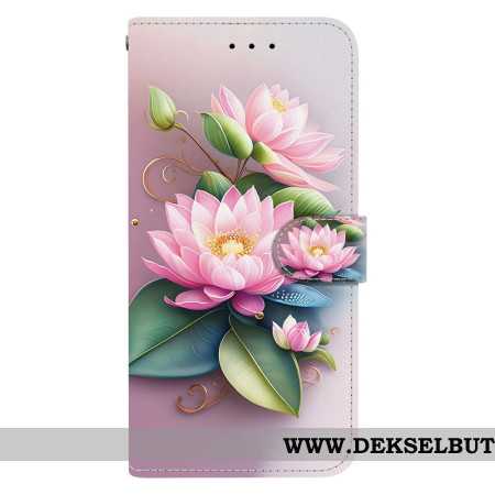 Folio Deksel Til Xiaomi Redmi Note 15 5g Lotus