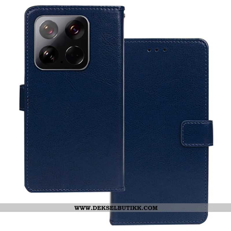 Folio Deksel Xiaomi 15 Idewei Kunstskinn