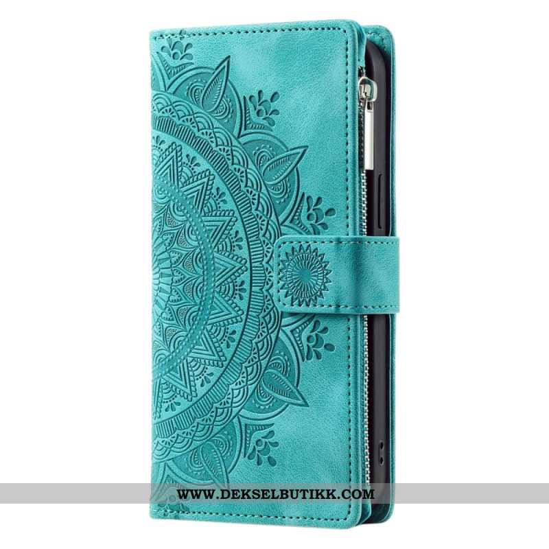 Folio Deksel Xiaomi 15 Pro Lommebok Med Mandala-mønstereffekt Beskyttelse Deksel