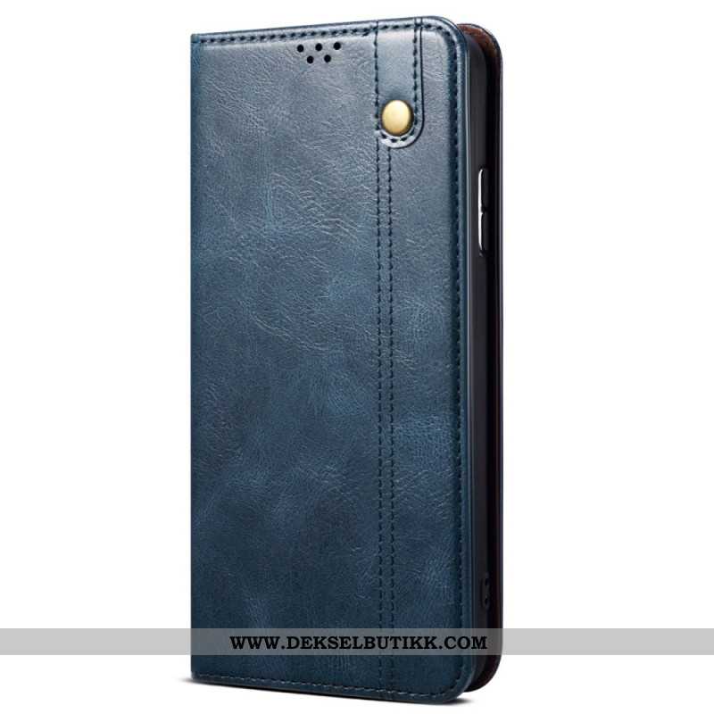 Folio Deksel Xiaomi 15 Ultra Vokset Kunstskinn Beskyttelse Deksel