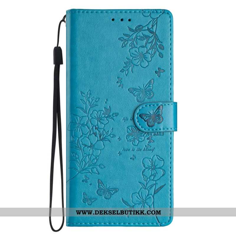 Folio Deksel Xiaomi 15t Pro Blomstermønster