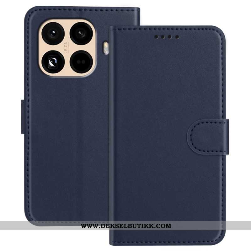 Folio Deksel Xiaomi 15t Pro Couture-lommebok Beskyttelse Deksel