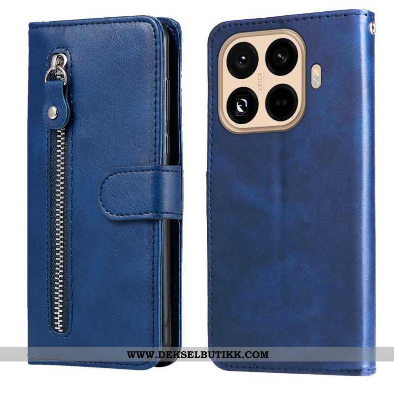 Folio Deksel Xiaomi 15t Pro Glidelåslomme