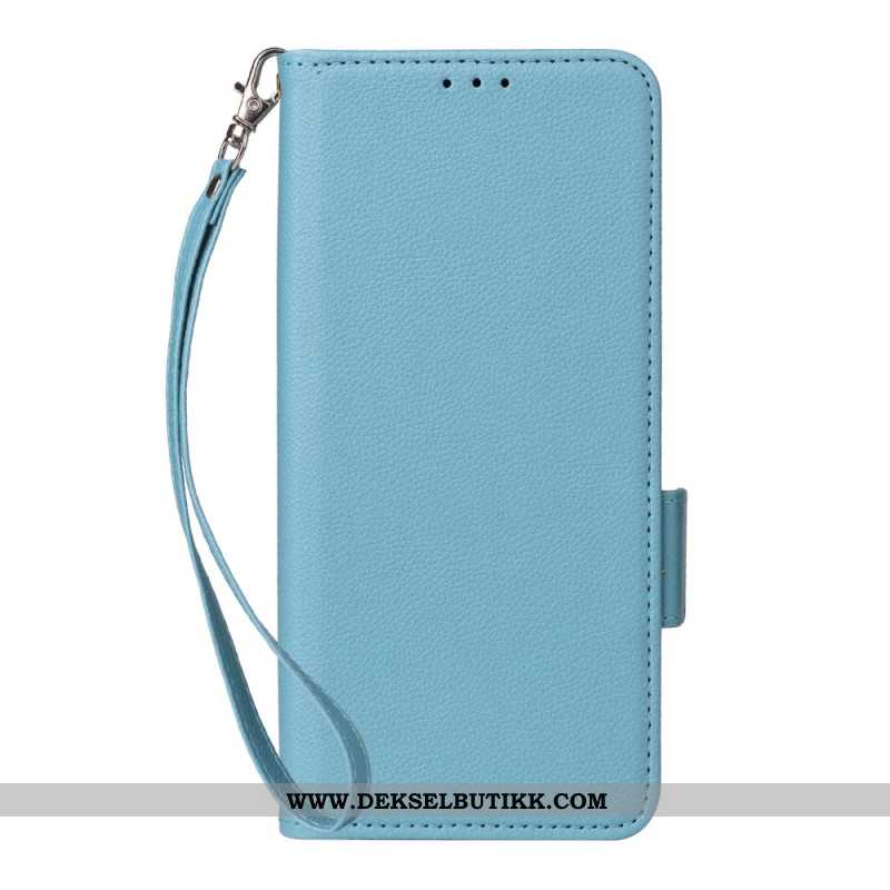 Folio Deksel Xiaomi 15t Pro Kunstskinn Med Snor