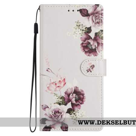 Folio Deksel Xiaomi 15t Pro Lilla Roser