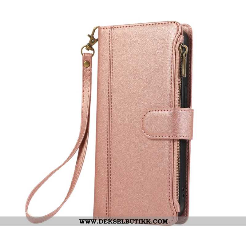 Folio Deksel Xiaomi 17 Pro Lommebok Med Stropp