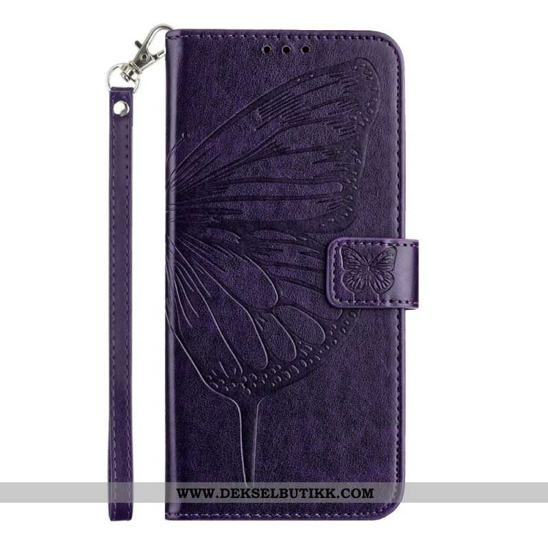 Folio Deksel Xiaomi 17 Pro Sommerfuglreimdesign Beskyttelse Deksel