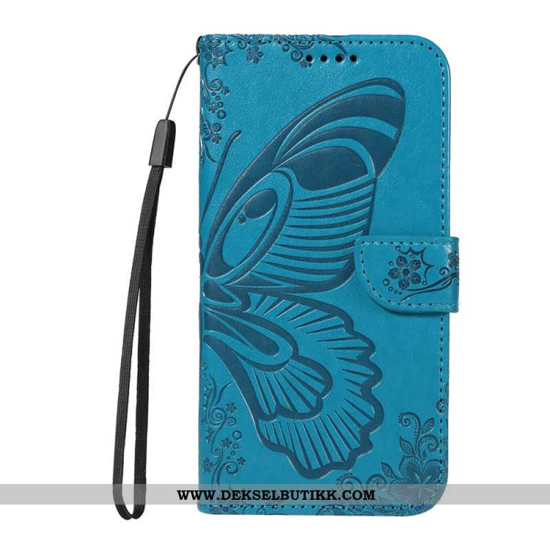 Folio Deksel Xiaomi 17 Sommerfugldesign