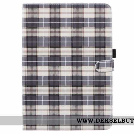 Folio Deksel Xiaomi Pad 6s Pro Mønsterrutenett Beskyttelse Deksel