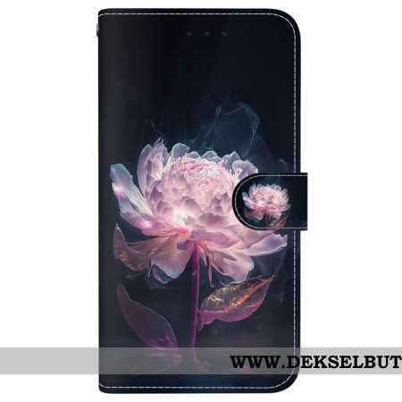 Folio Deksel Xiaomi Redmi Note 14 4g Rosa Peon Beskyttelse Deksel