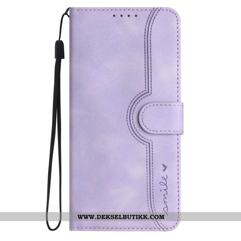 Folio Deksel Xiaomi Redmi Note 14 4g Smil Beskyttelse Deksel