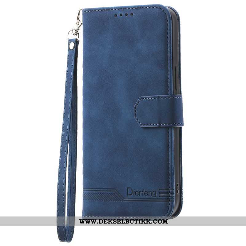 Folio Deksel Xiaomi Redmi Note 14 5g Dierfeng Beskyttelse Deksel