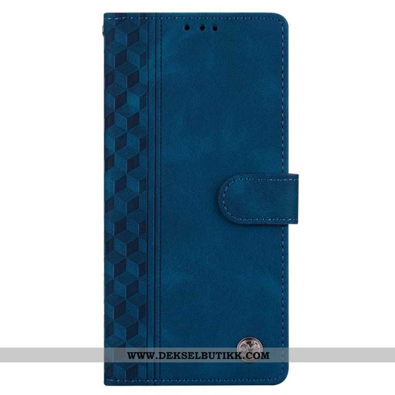 Folio Deksel Xiaomi Redmi Note 14 5g Frise Og Naglemønster