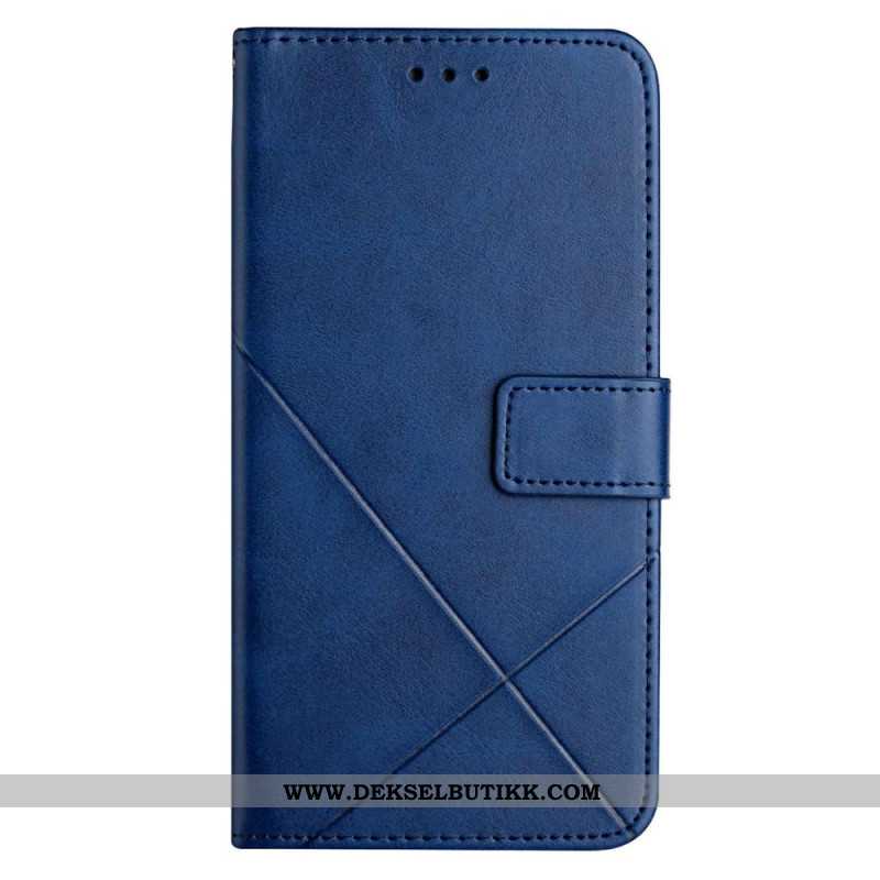 Folio Deksel Xiaomi Redmi Note 14 5g Idewei-linjer