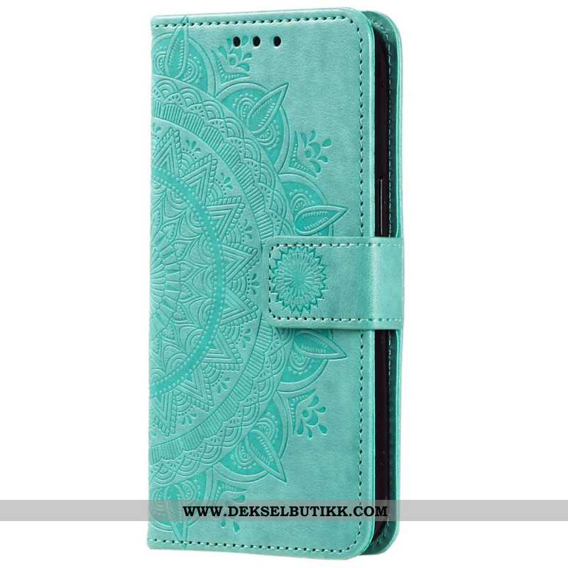 Folio Deksel Xiaomi Redmi Note 14 5g Mandala-sol Beskyttelse Deksel