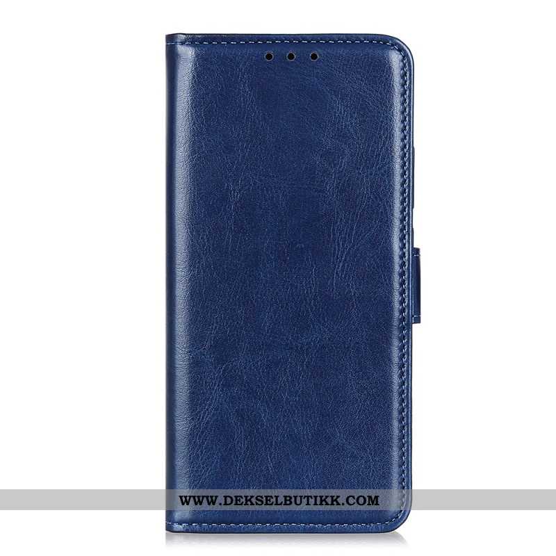 Folio Deksel Xiaomi Redmi Note 14 Pro 4g Patent Imitert Skinn