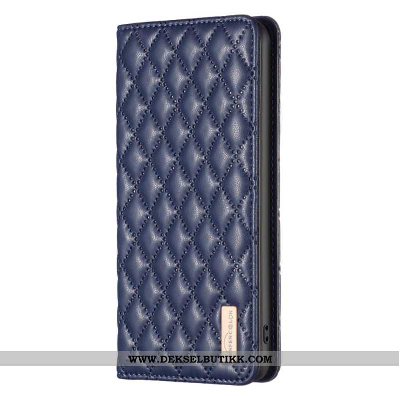 Folio Deksel Xiaomi Redmi Note 14 Pro 4g Vattert Binfen-farge