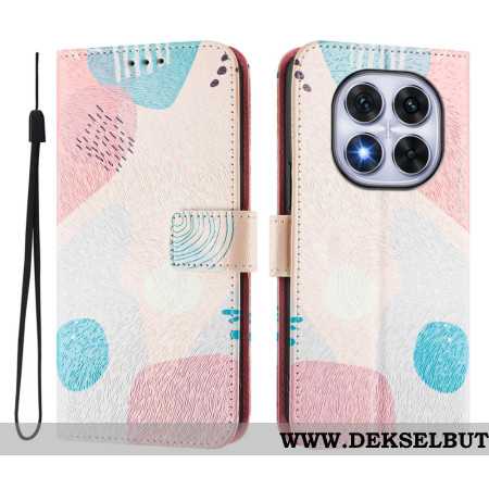 Folio Deksel Xiaomi Redmi Note 14 Pro Plus 5g Graffitimønster