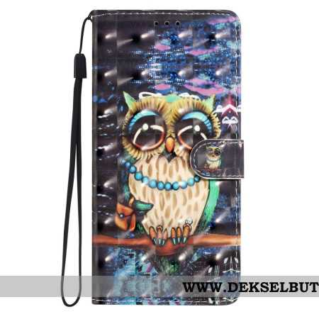 Folio Deksel Xiaomi Redmi Note 14 Pro Plus 5g Ugle 3d