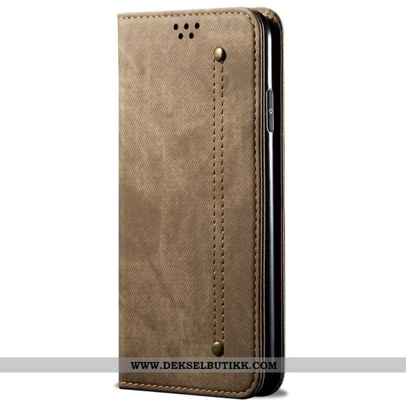 Folio Deksel Xiaomi Redmi Note 14s Denimstoff