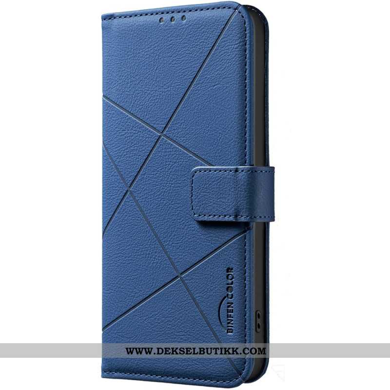 Folio Deksel Xiaomi Redmi Note 15 5g Binfen-farge Linjer