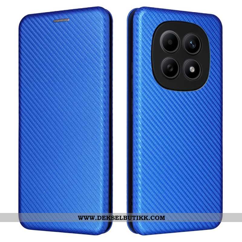 Folio Deksel Xiaomi Redmi Note 15 5g Støtsikker Karbonfibertekstur Beskyttelse Deksel