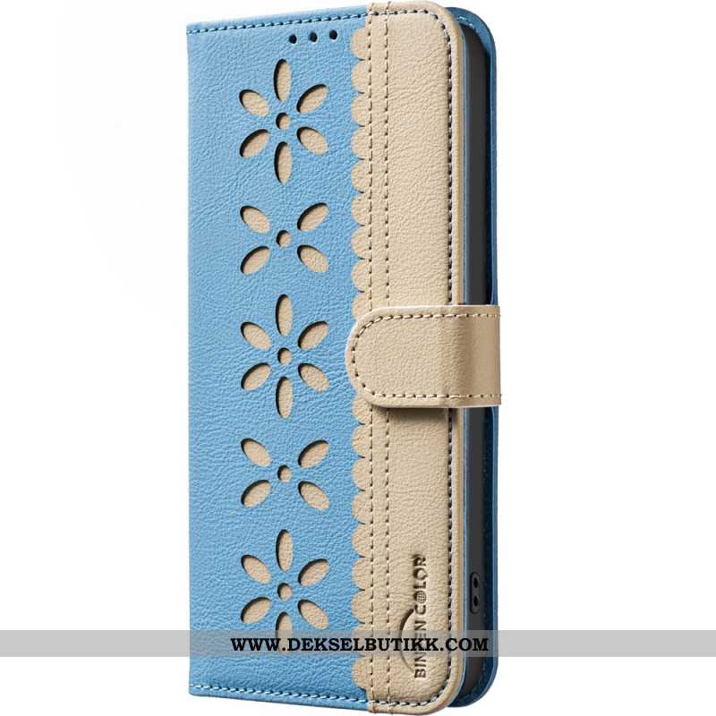 Folio Deksel Xiaomi Redmi Note 15 Pro 5g Blomstermønster Binfen Color