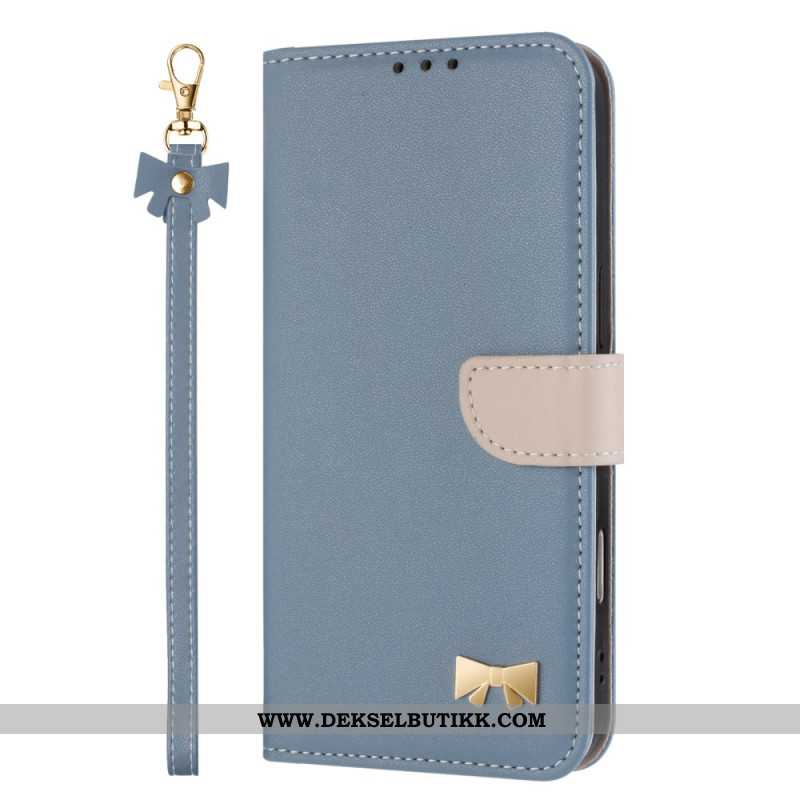 Folio Deksel Xiaomi Redmi Note 15 Pro 5g Dekorativ Knute