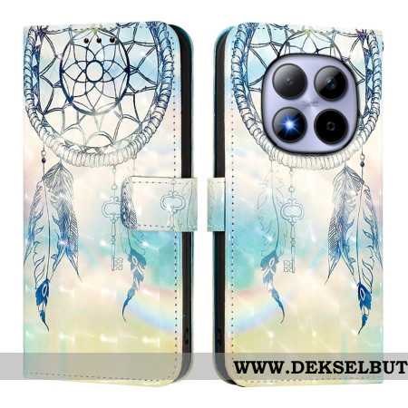 Folio Deksel Xiaomi Redmi Note 15 Pro 5g Drømmefanger I Akvarell Beskyttelse Deksel