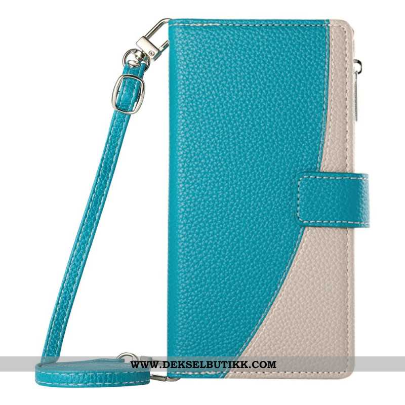 Folio Deksel Xiaomi Redmi Note 15 Pro 5g Tofarget Stropp Og Skulderstropp