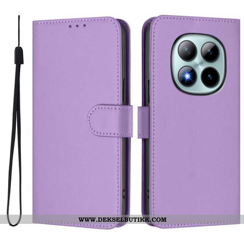 Folio Deksel Xiaomi Redmi Note 15 Pro Plus 5g Farge Beskyttelse Deksel