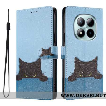 Folio Deksel Xiaomi Redmi Note 15 Pro Plus 5g Liten Katt Beskyttelse Deksel