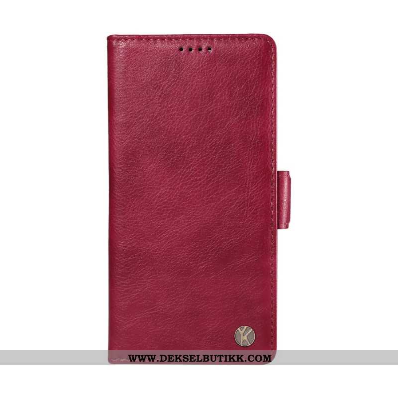 Folio Deksel Xiaomi Redmi Note 15 Pro Plus 5g Vintage Yikatu