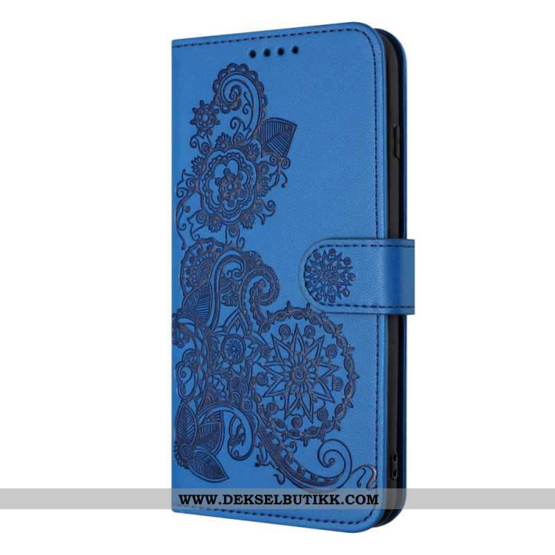 Folio Deksel iPhone 17 Pro Blomsterblonder