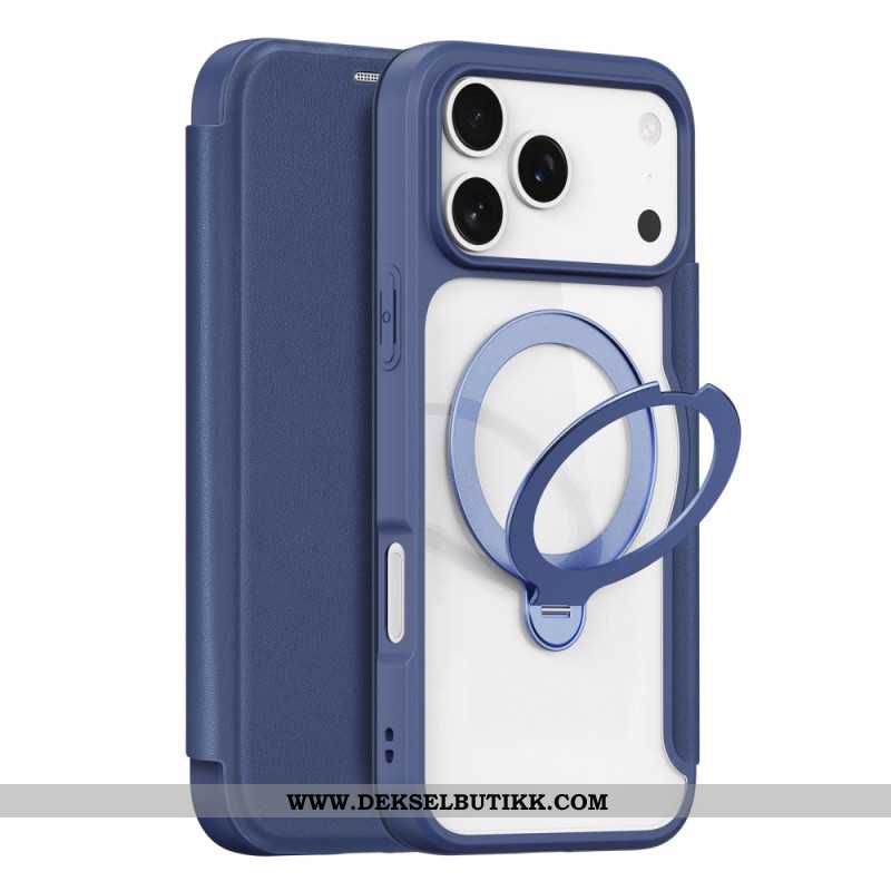 Folio Deksel iPhone 17 Pro Max Magsafe Med Skin X Pro-serien Dux Ducis-montering